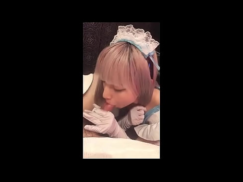 ❤️ Japon idol [mayuka], fransız hizmetçi kostümü, bölüm 1, oral seks ve losyon ile mastürbasyon ❤️  Seks bizde ﹏