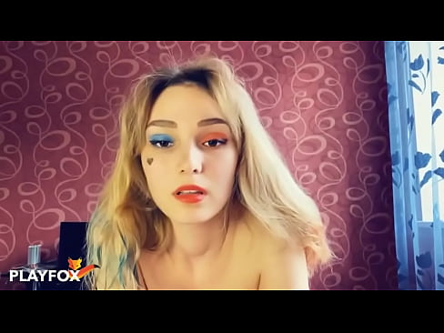 ❤️ Sihirli sanal gerçeklik gözlükleri bana Harley Quinn ile seks verdi ❤️ Seks bizde ﹏